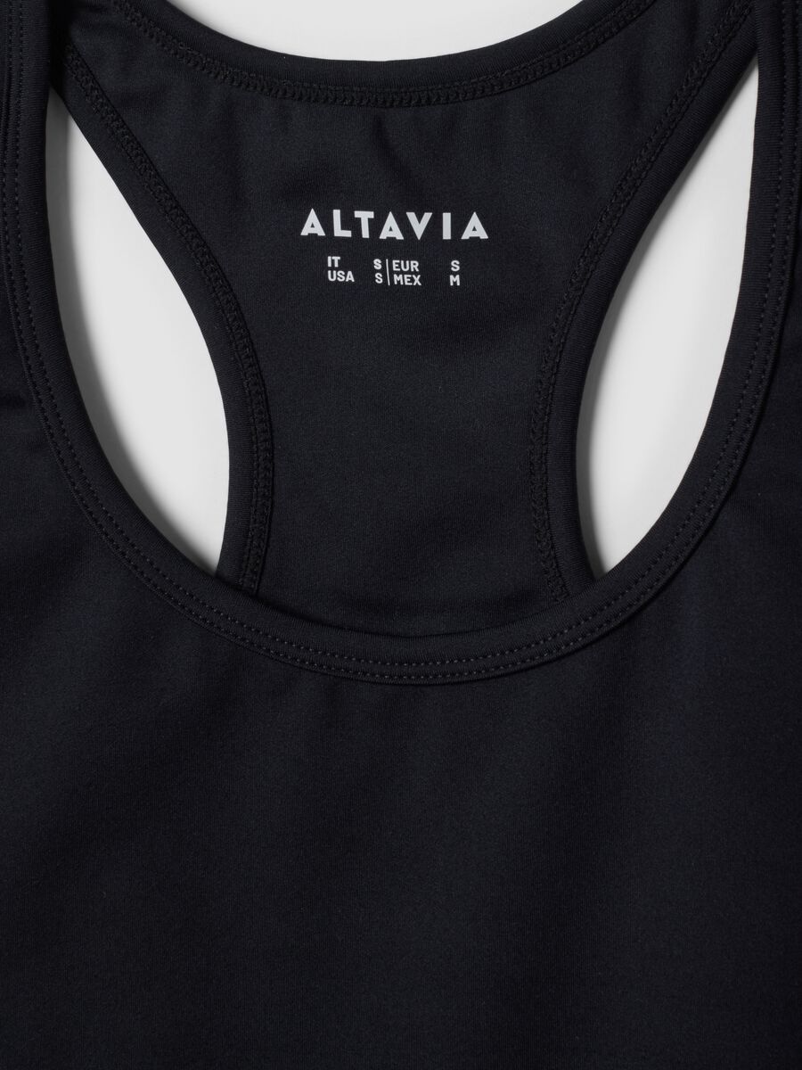 Black stretch sports bra_7