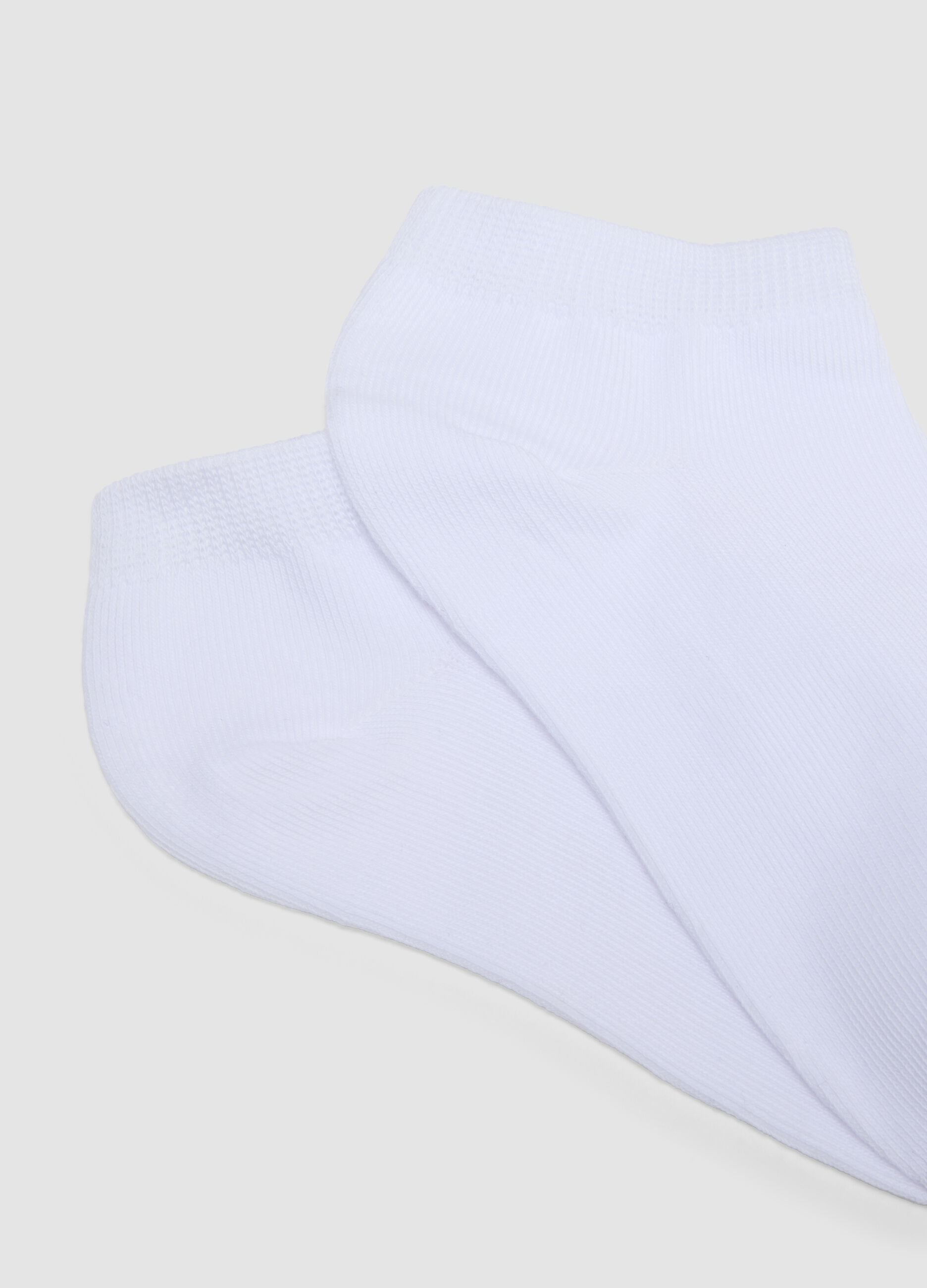 7er-Pack weisse Socken aus Bio-Baumwolle