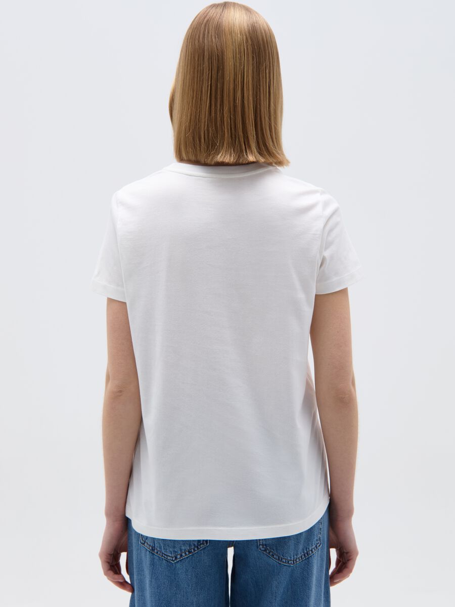Camiseta de algodón con cuello redondo_2