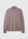 Merino wool pullover with high neck_3