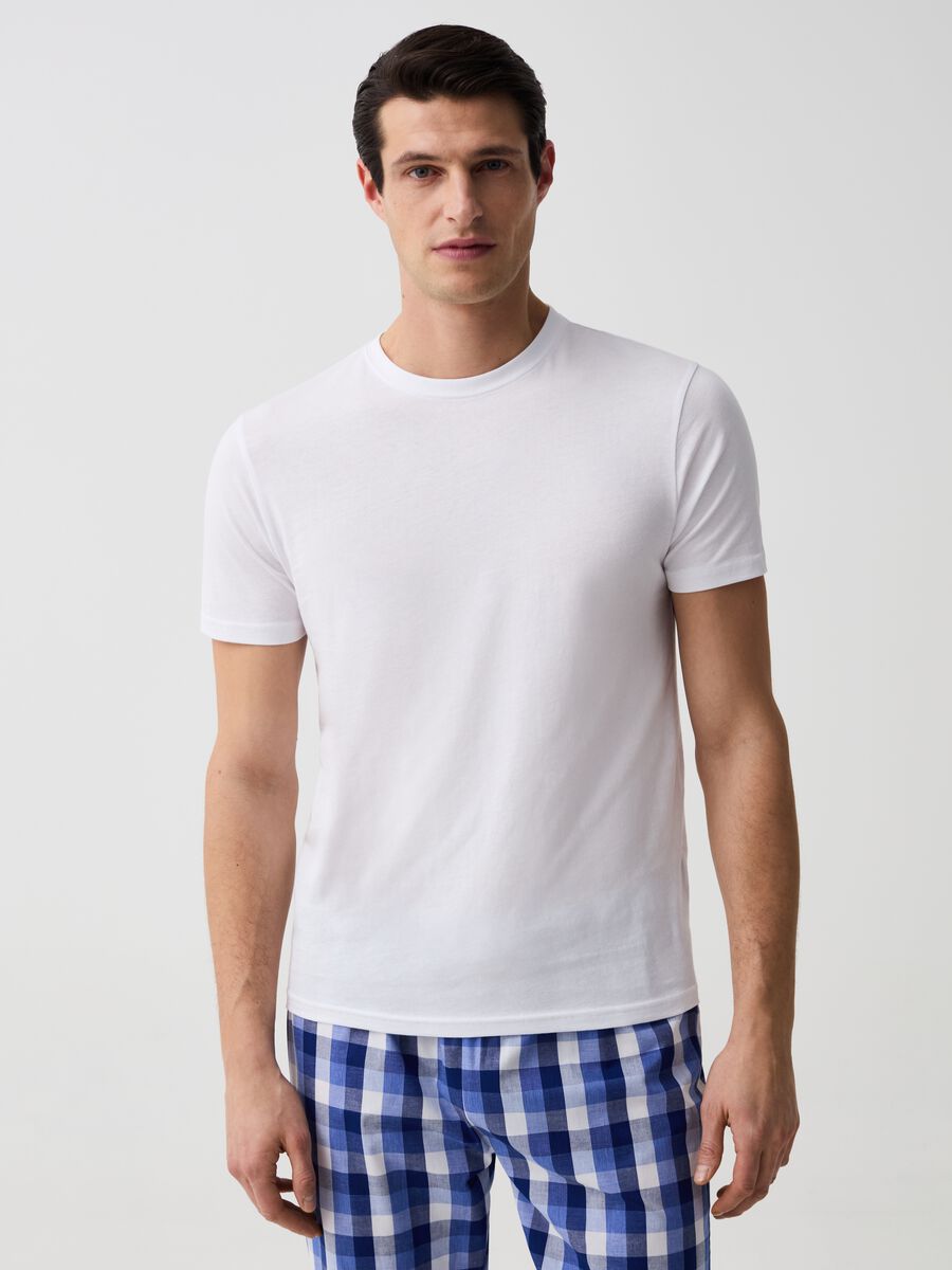 Three-pack undershirts with round neck_0