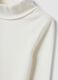 T-shirt branca de gola alta em algod&atilde;o puro, corte regular_2