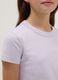 M&auml;dchen T-Shirt aus violettem Baumwollmix im Regular Fit_2