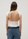 Weisses Top aus Stretchstoff_3