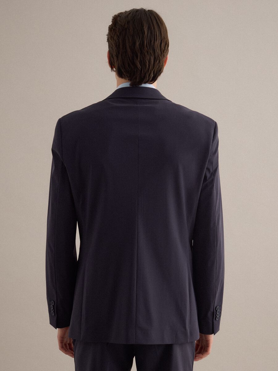 Slim fit navy blazer_2