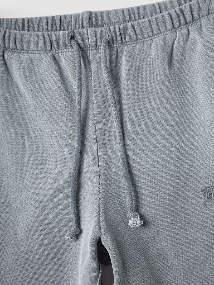 Flared Sweatpants in Vintage Grey_6