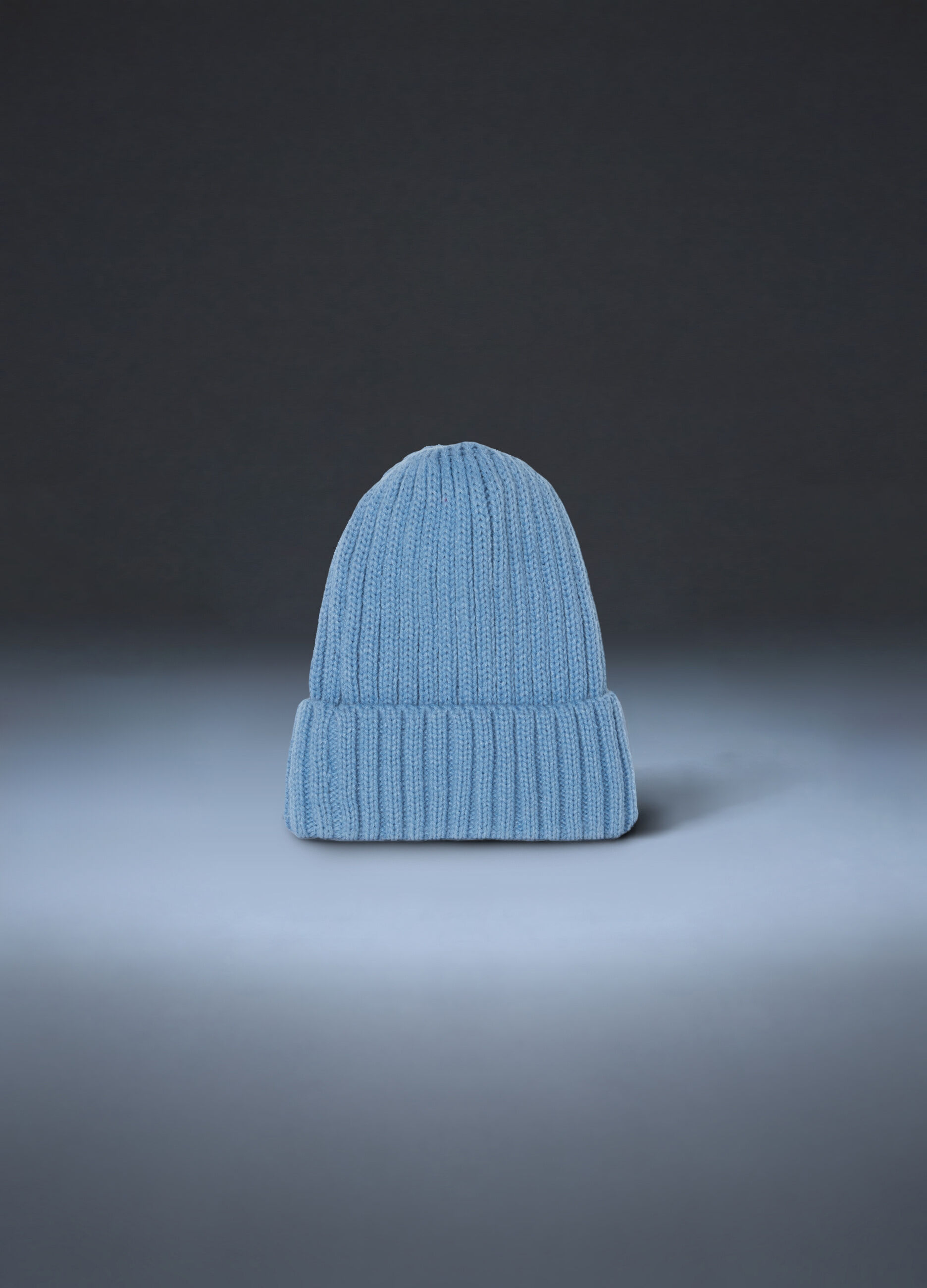 Ribbed knit beanie with turn-up cuff ALTAVIA WITH DEBORAH COMPAGNONI