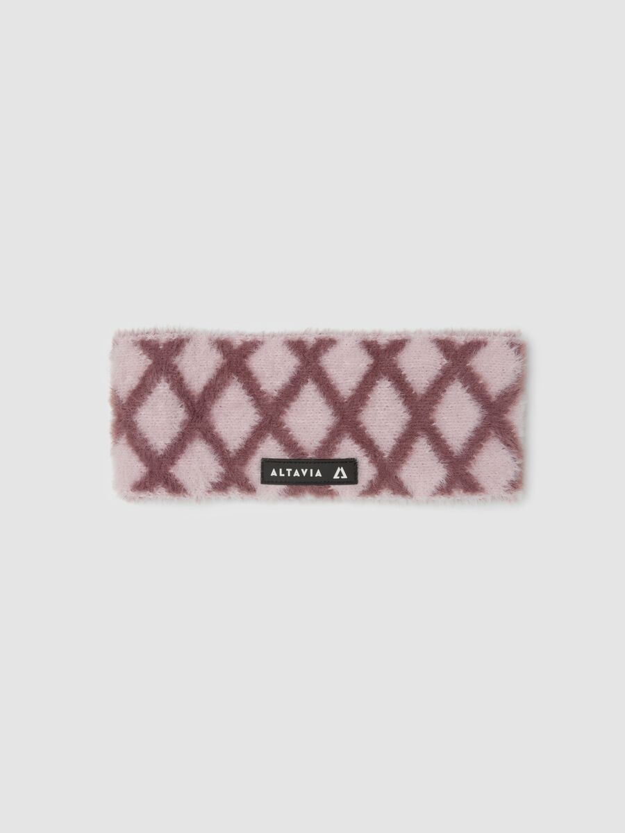 Fascia rosa con fantasia geometrica ALTAVIA WITH DEBORAH COMPAGNONI_0