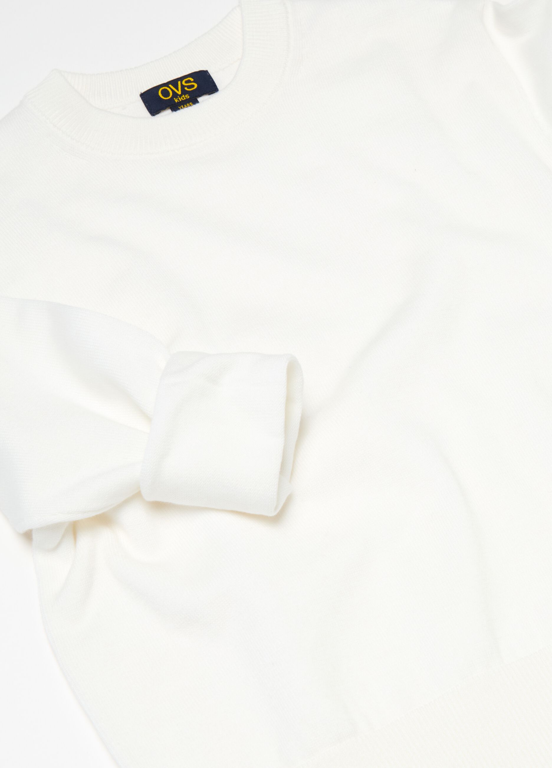 Jersey de algodón en color liso