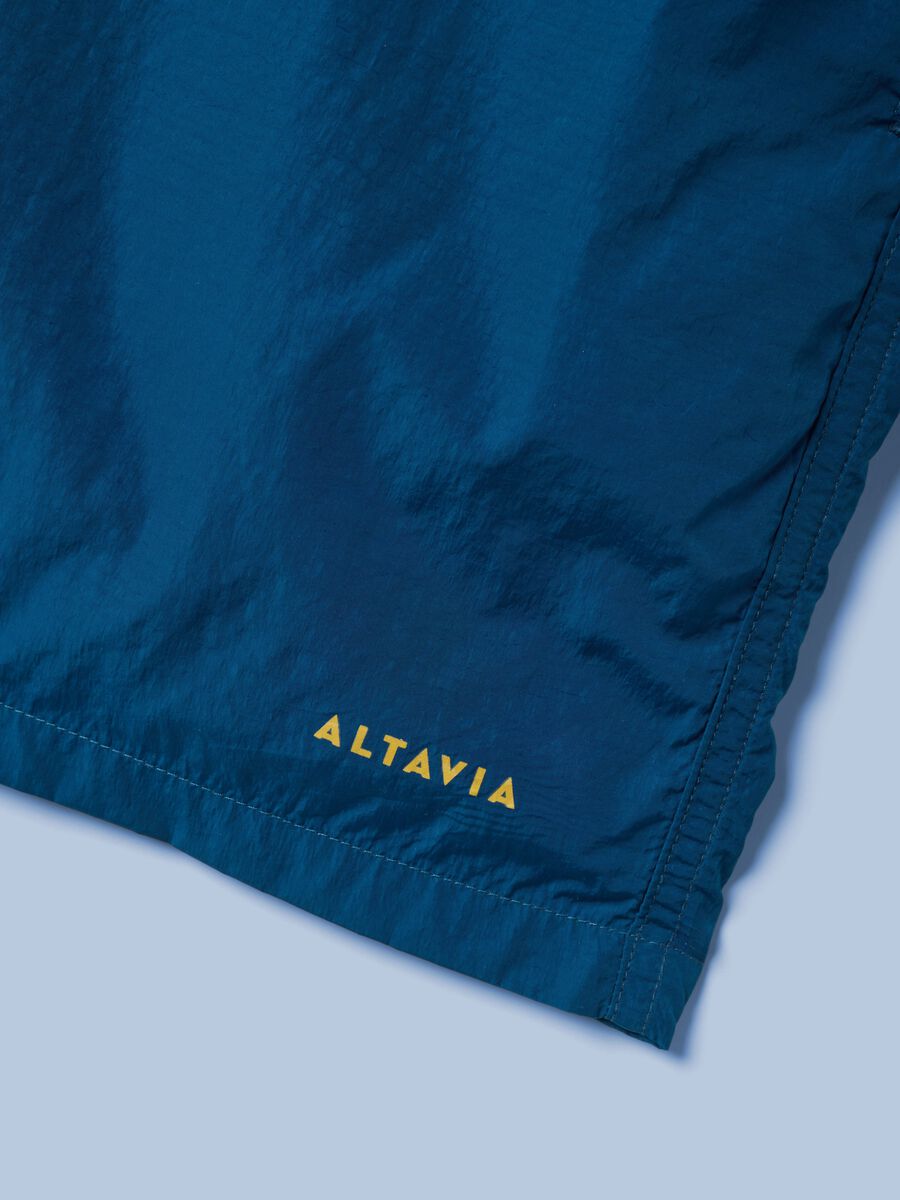 ALTAVIA SAILNG blue boxer swim shorts with elasticated waist_7