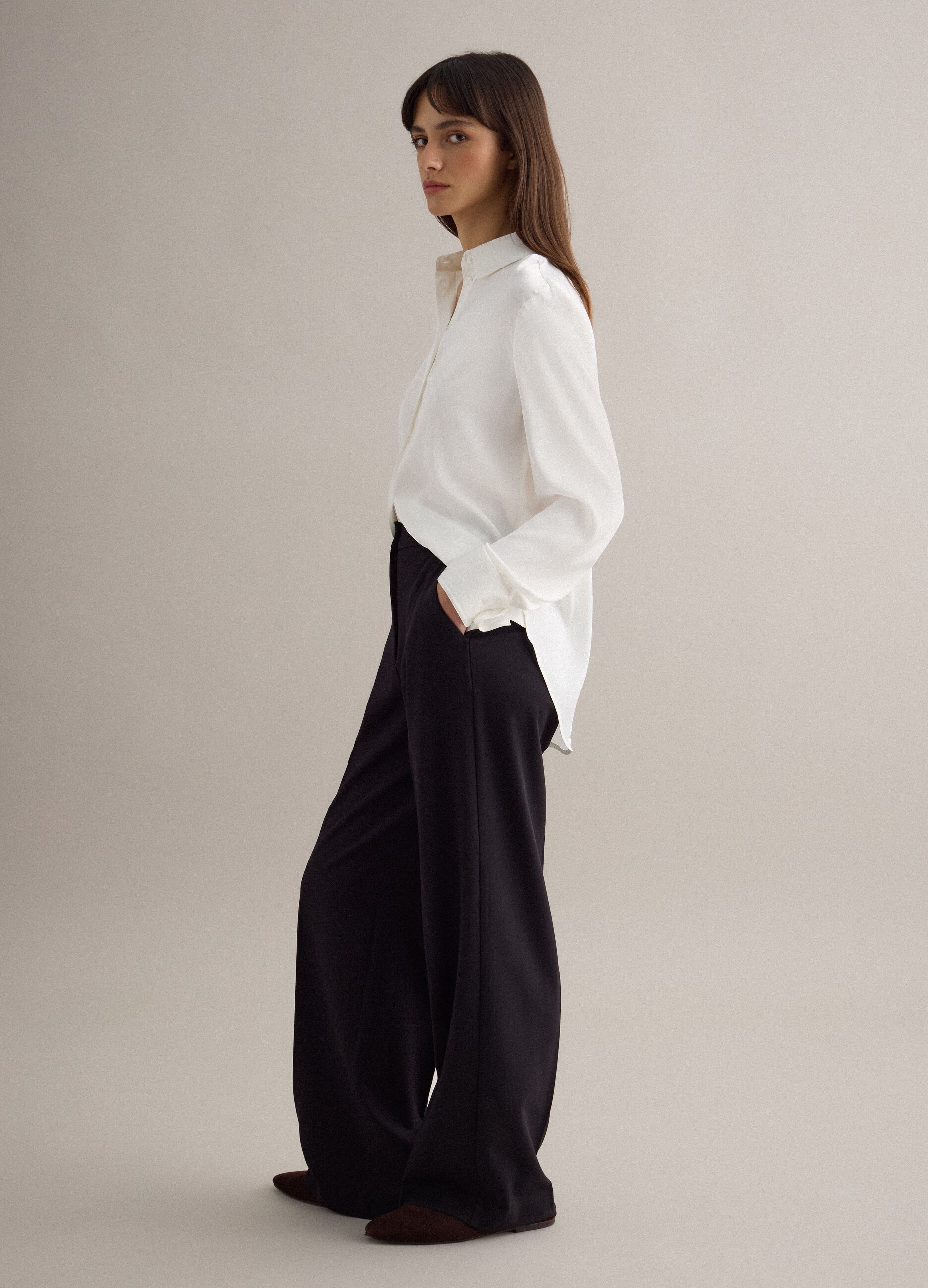 &Lambda;&epsilon;&upsilon;&kappa;ό &pi;&omicron;&upsilon;&kappa;ά&mu;&iota;&sigma;&omicron; &mu;&alpha;&kappa;&rho;&iota;ώ&nu; &mu;&alpha;&nu;&iota;&kappa;&iota;ώ&nu; regular fit