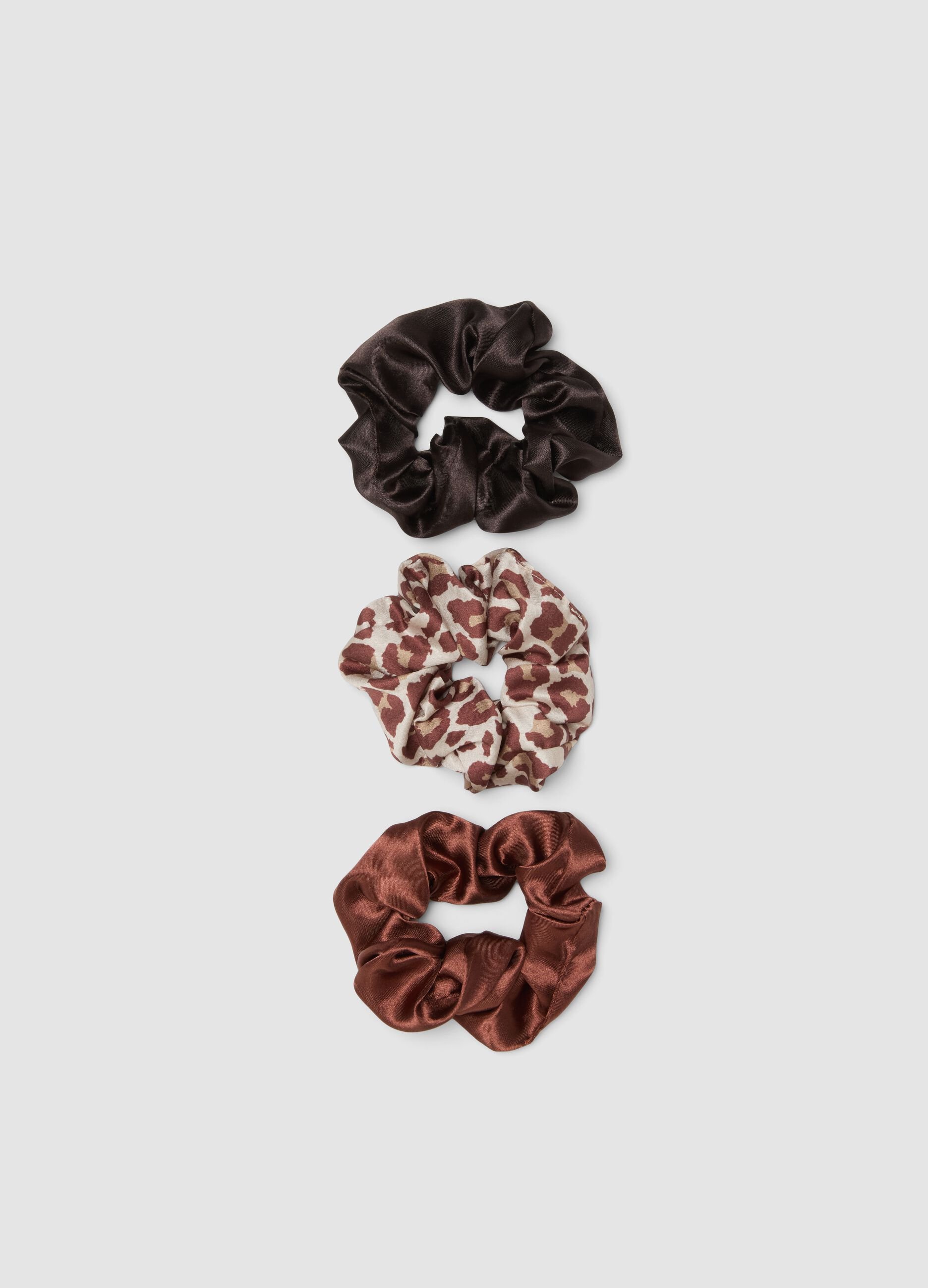 Multicolour Tripack Scrunchies