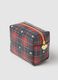 Multicolour checkered cosmetic bag with hearts_1
