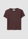 &Kappa;&alpha;&phi;έ cropped T-shirt &alpha;&pi;ό 100% &beta;&alpha;&mu;&beta;ά&kappa;&iota; &mu;&epsilon; &pi;&omicron;&upsilon;ά, regular &epsilon;&phi;&alpha;&rho;&mu;&omicron;&gamma;ή_4