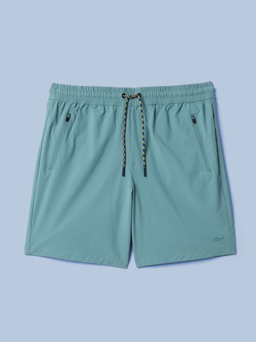 Gr&uuml;ne ALTAVIA SAILING Shorts aus Stretchgewebe_4
