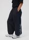 Black PlayStation fitness trousers with contrast piping_3