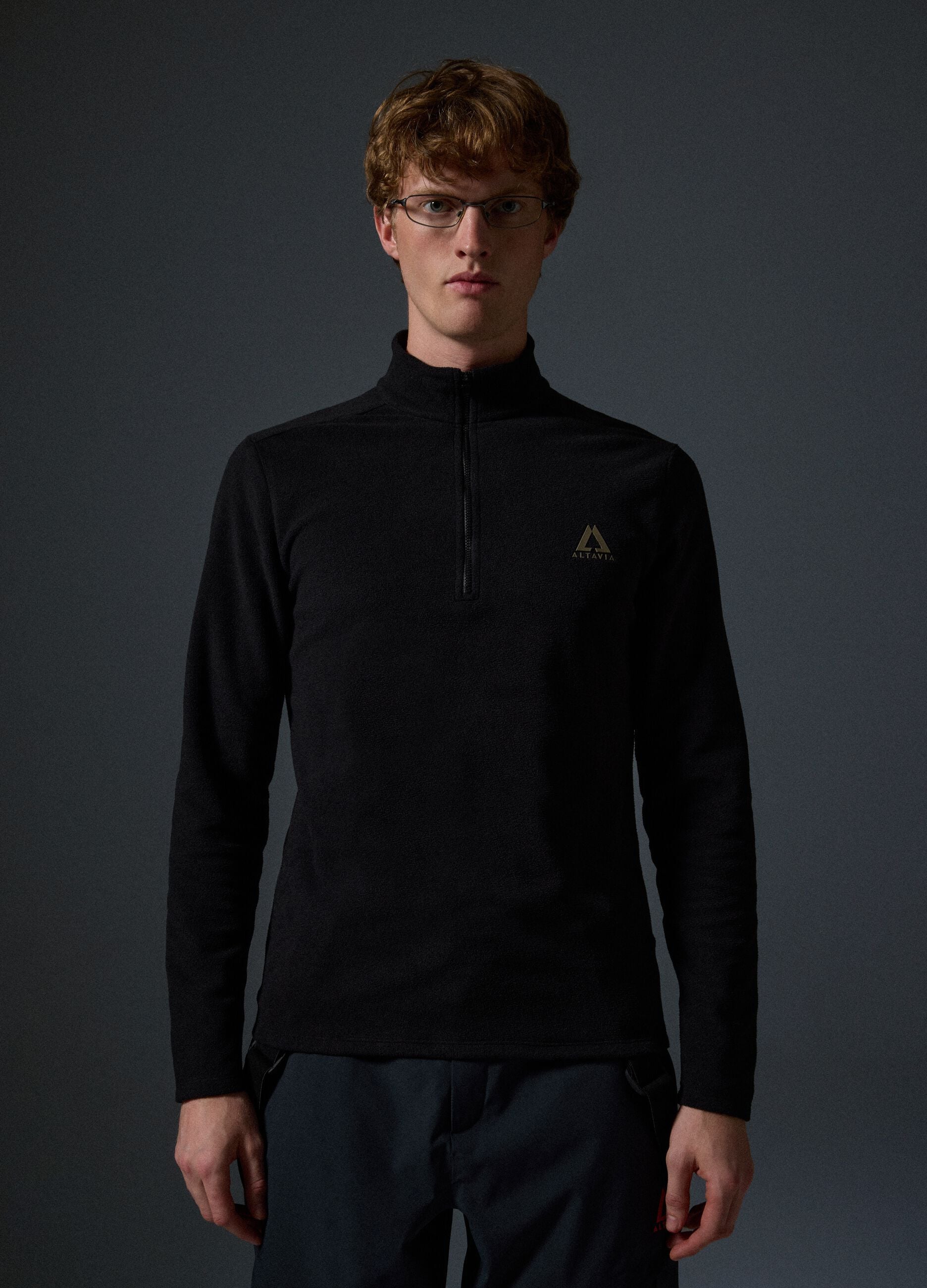 Pile Half Zip Traspirante ALTAVIA WITH DEBORAH COMPAGNONI