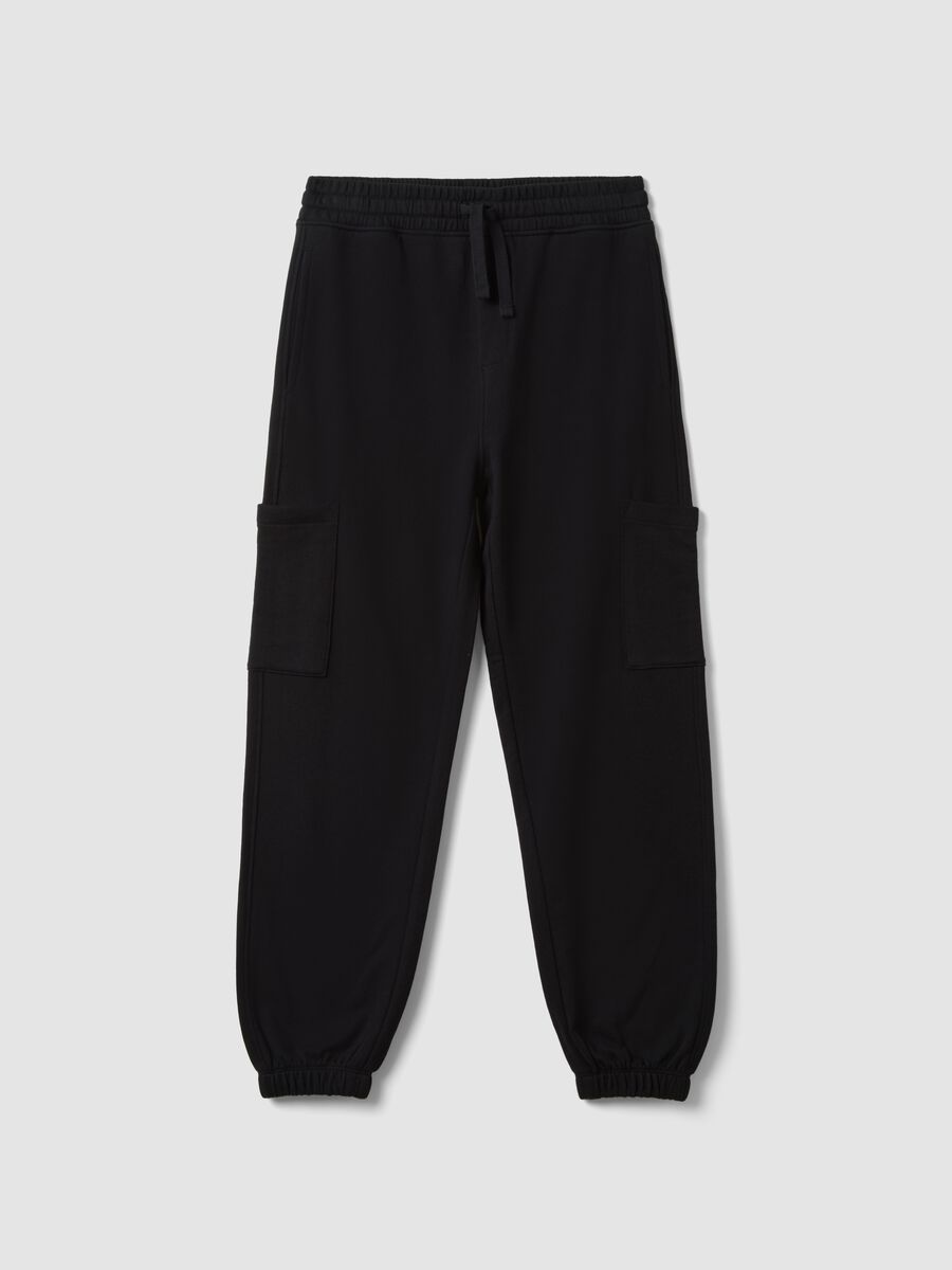 &Mu;&alpha;ύ&rho;&omicron; relaxed cargo jogger &pi;&alpha;&nu;&tau;&epsilon;&lambda;ό&nu;&iota; &alpha;&pi;ό 100% &beta;&alpha;&mu;&beta;ά&kappa;&iota; &gamma;&iota;&alpha; &alpha;&gamma;ό&rho;&iota;_3