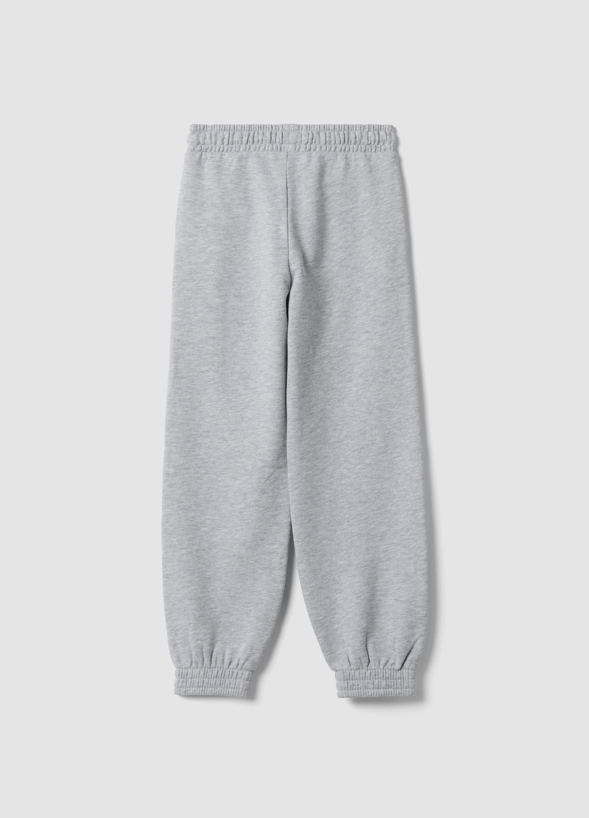 Graue Jogginghose aus Bio-Baumwolle