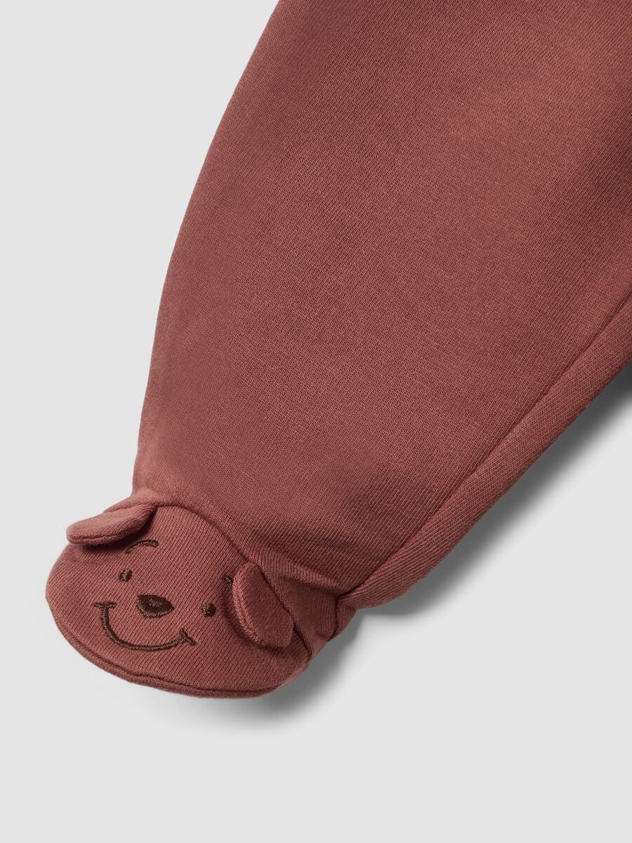 Brown organic cotton Winnie the Pooh pyjamas set_2