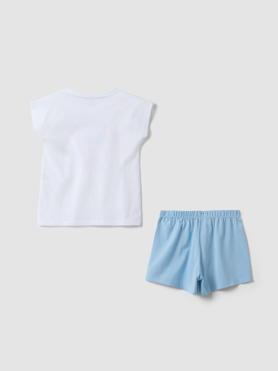 Light blue organic cotton pyjamas_1