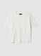 &Lambda;&epsilon;&upsilon;&kappa;ό T-shirt regular fit &alpha;&pi;ό 100% &beta;&alpha;&mu;&beta;ά&kappa;&iota; &mu;&epsilon; &delta;&iota;ά&tau;&rho;&eta;&tau;&eta; &lambda;&epsilon;&pi;&tau;&omicron;&mu;έ&rho;&epsilon;&iota;&alpha;_4