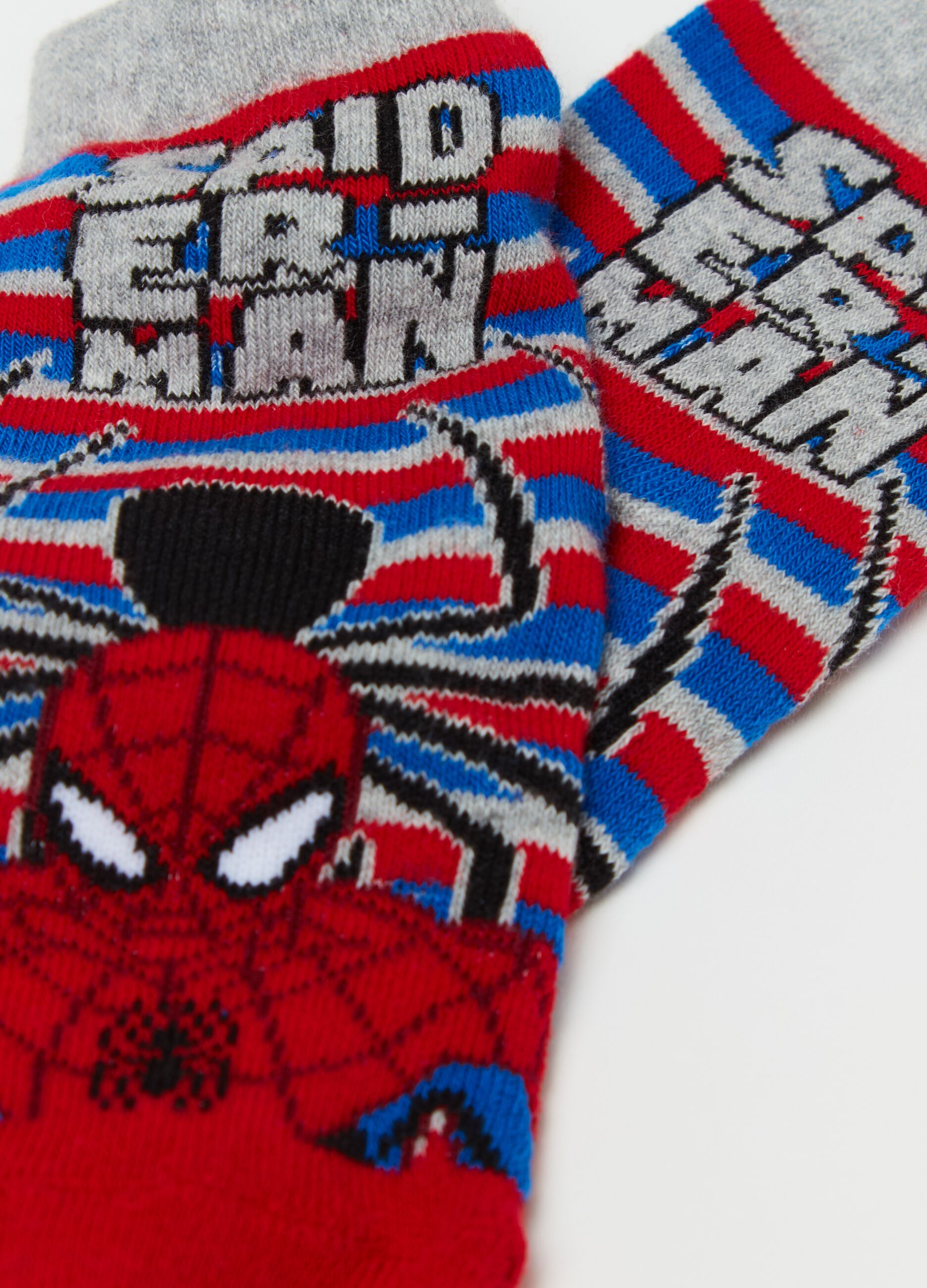 Calcetines antideslizantes con estampado Spider-Man