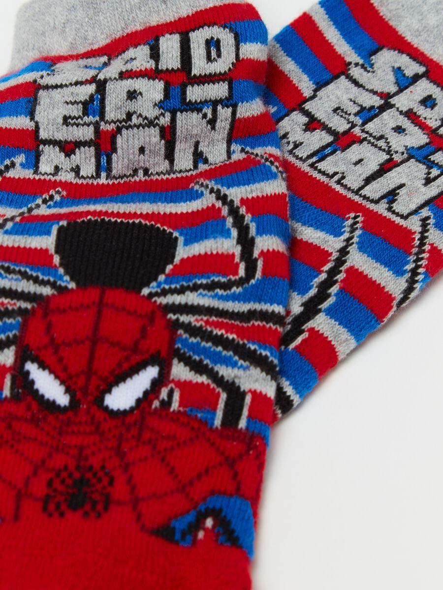 Slipper socks with Spider-Man design_2