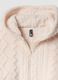 Pink sherpa hoodie with zip, regular fit_2