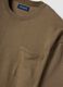 Brown short sleeve pure cotton T-shirt_5
