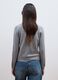 Maglia grigia in pura lana con girocollo_3