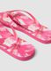 Pink floral-print flip-flops_2