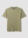 The Iconic Tee Green T-shirt in Pure Cotton Relaxed Fit_0