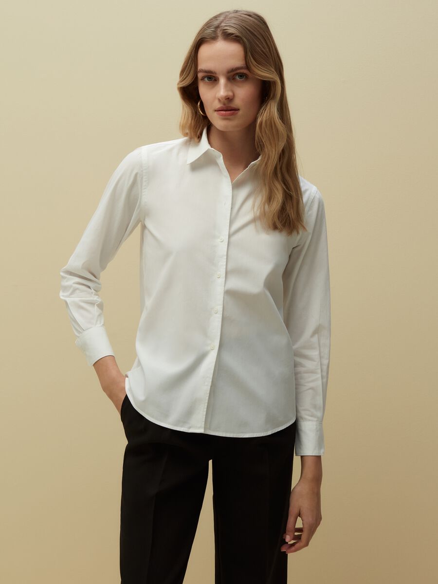 Regular-fit cotton shirt_0