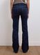 Blue stretch-cotton bootcut jeans_3