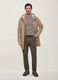 Green slim-fit stretch cotton twill chino trousers_0