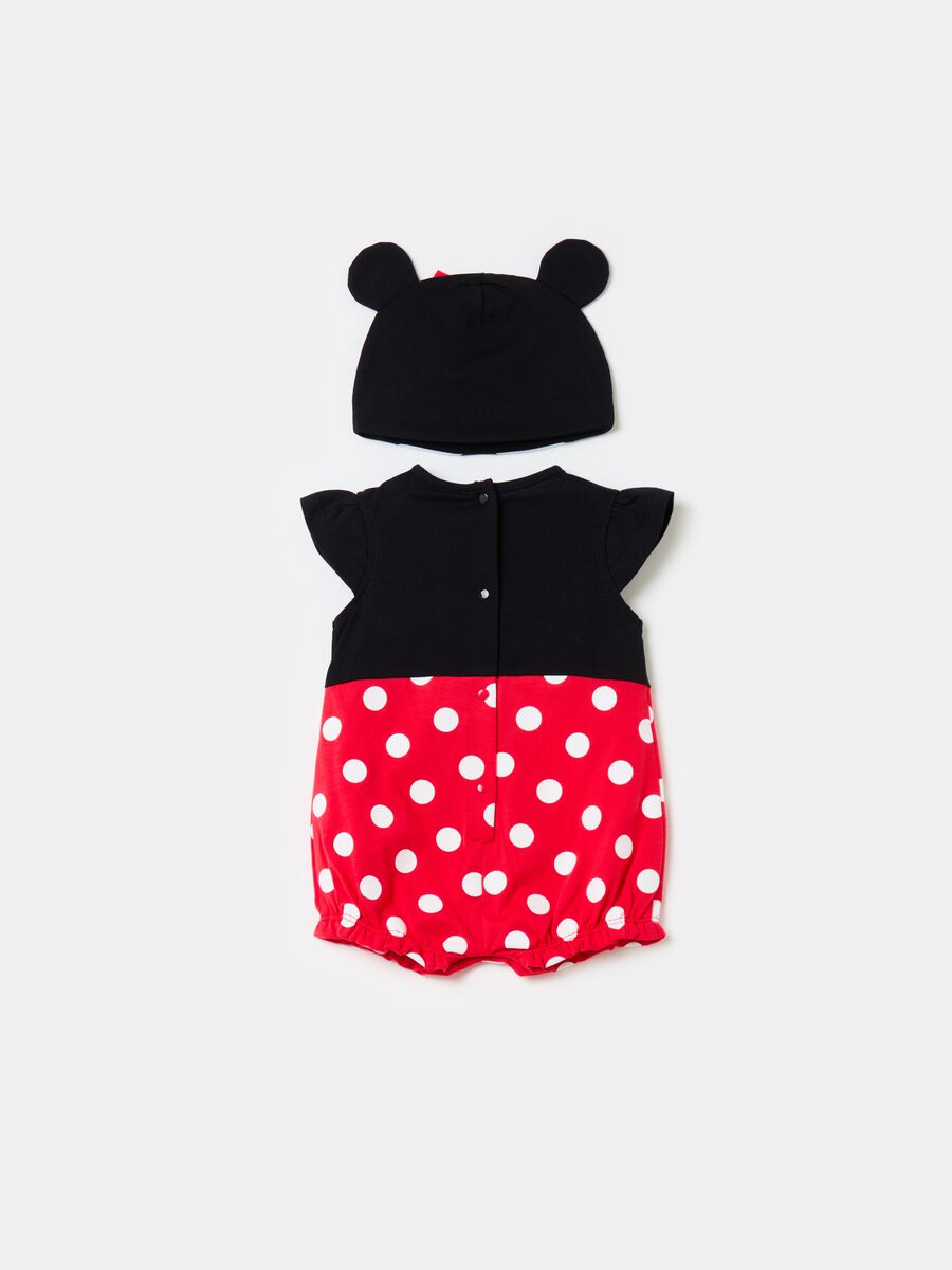 Minnie Mouse bodysuit and hat set_2