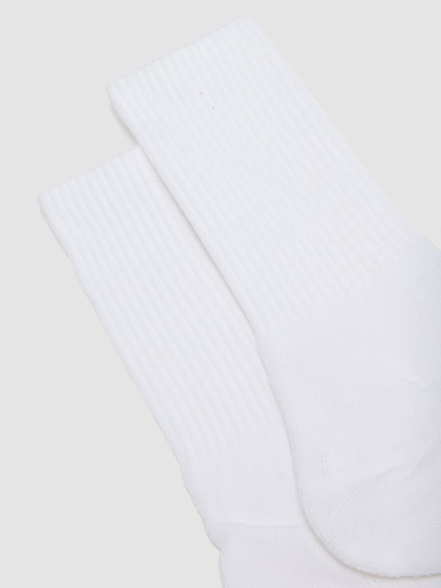 3er-Pack wei&szlig;e Sportsocken aus Stretch-Baumwolle_1