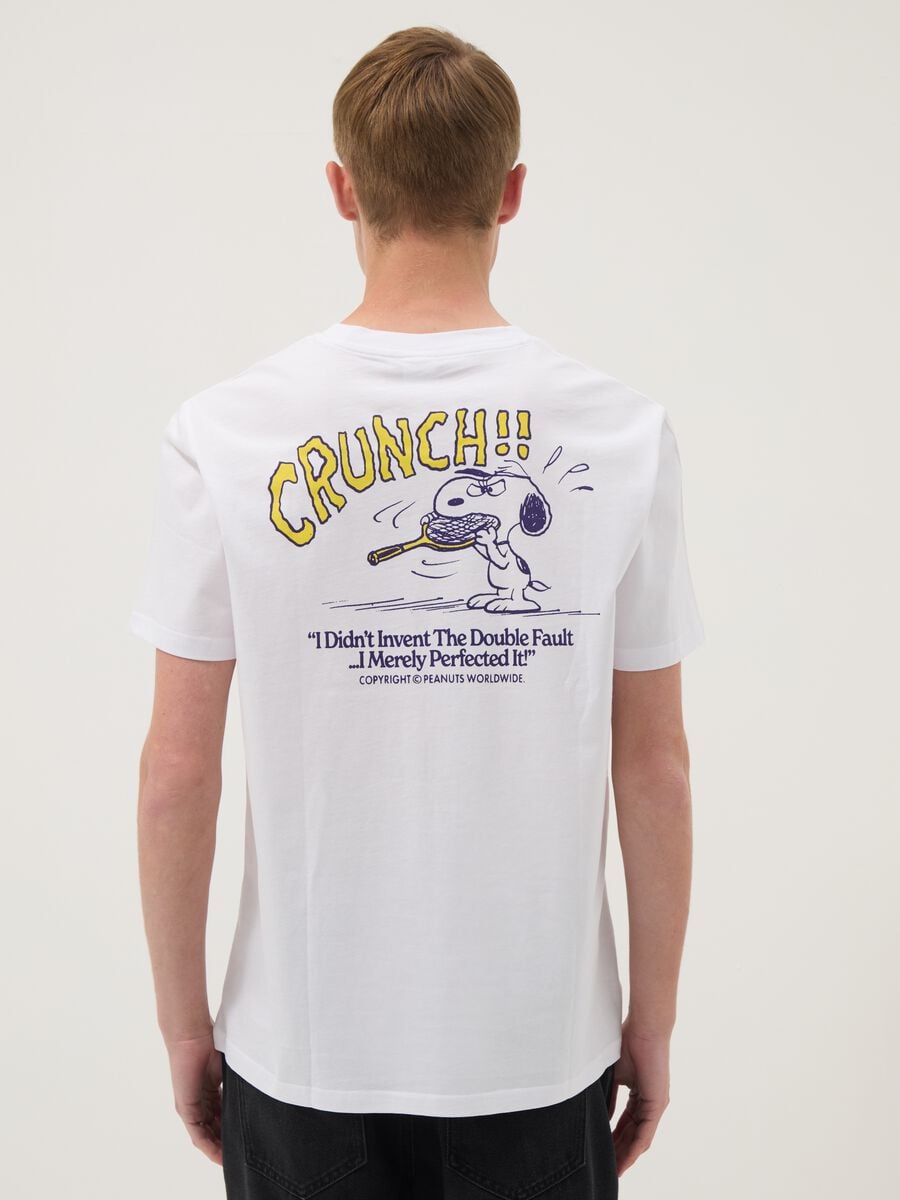 White pure cotton short-sleeve T-shirt_3