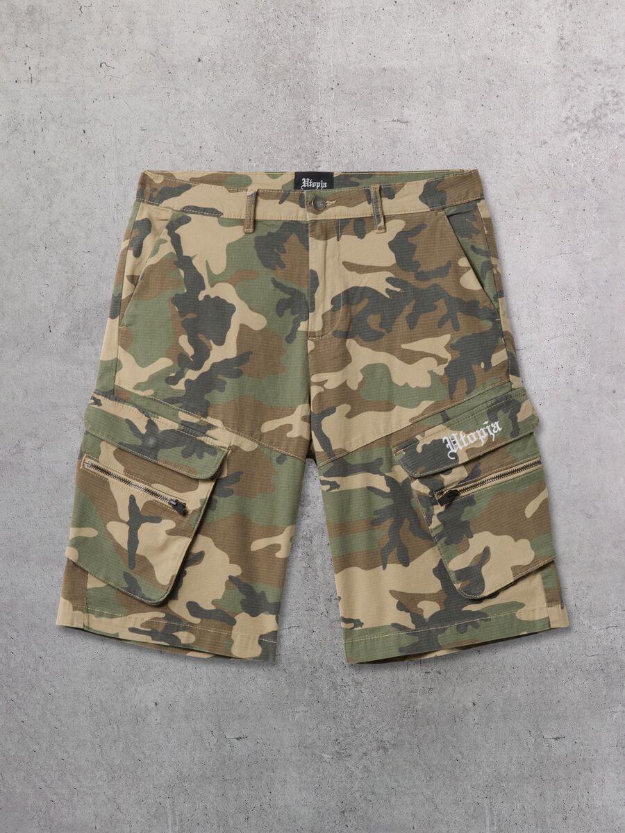 Camo Cargo Shorts_4