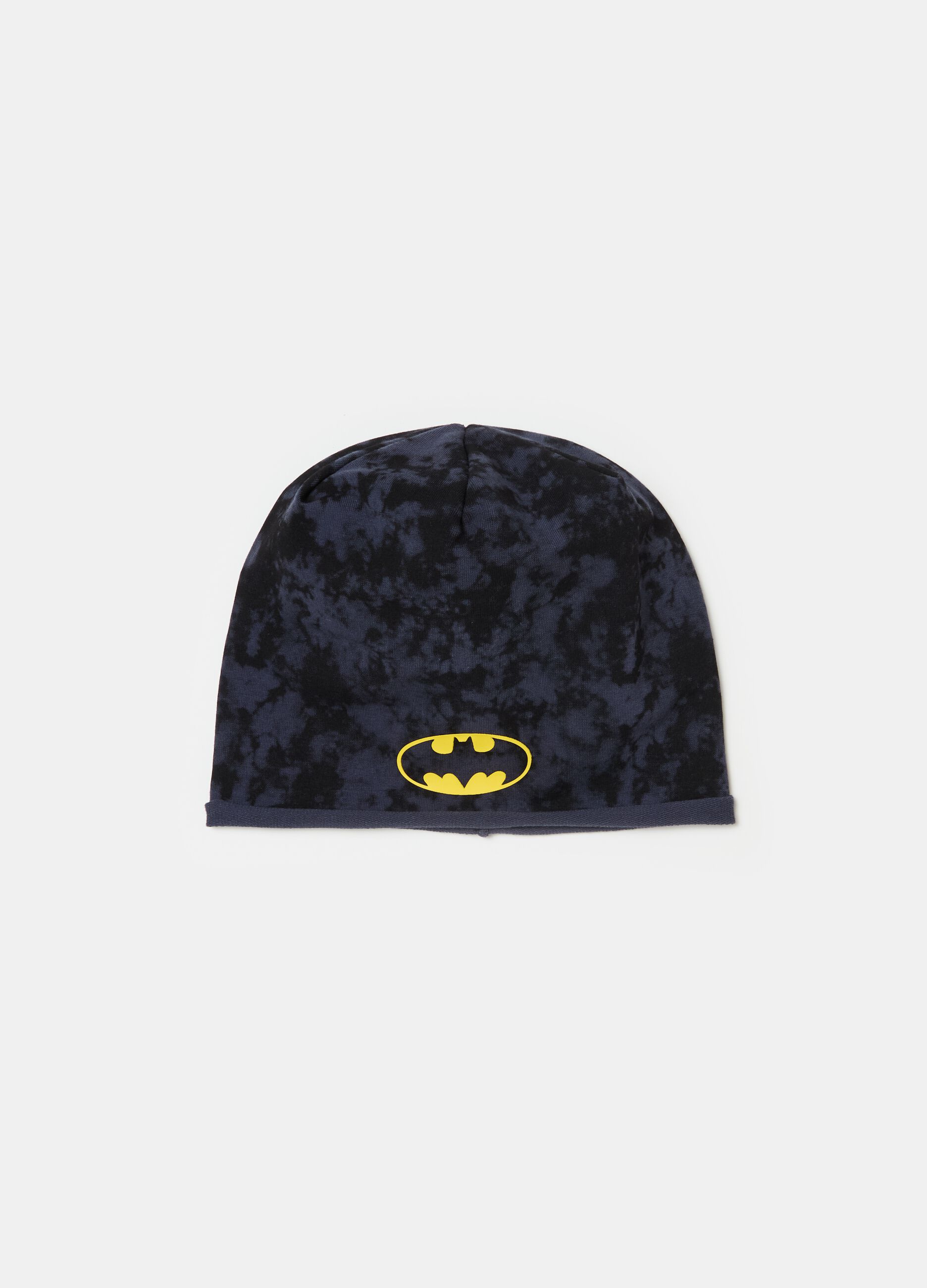 Organic cotton hat with Batman print