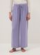 Regular fit purple pure cotton trousers_1