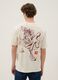 Weisses T-Shirt mit One Piece-Print aus reiner Baumwolle, Relaxed Fit_3