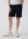 Stretch cotton shorts_1