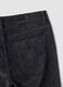 Pantaloni grigi in cotone elasticizzato a coste slim fit_1