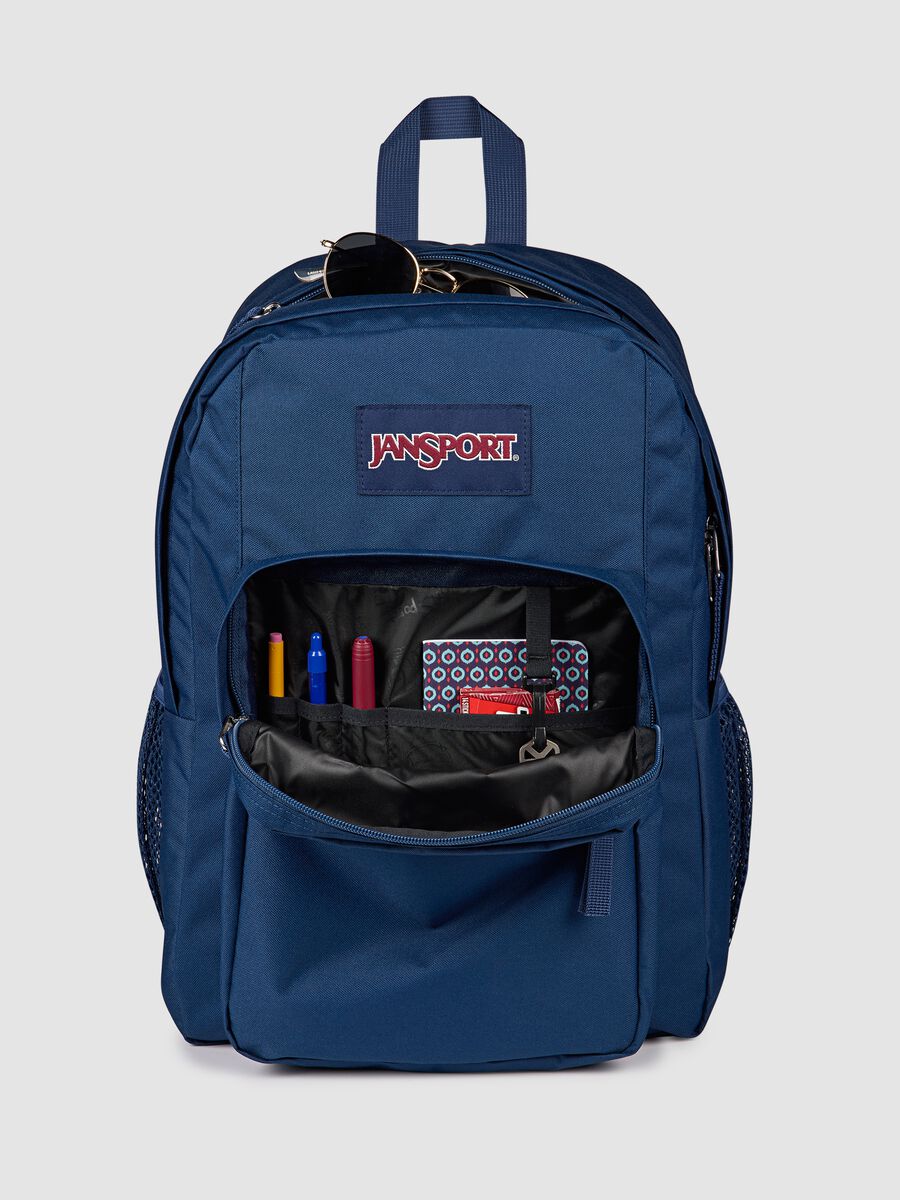 Zaino blu con tasche esterne_3