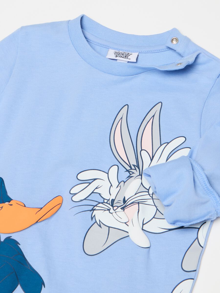 Pigiama in cotone Bugs Bunny e Daffy Duck_2
