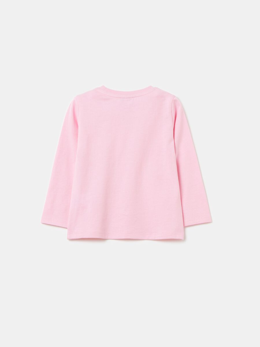 Long-sleeved solid colour T-shirt_1