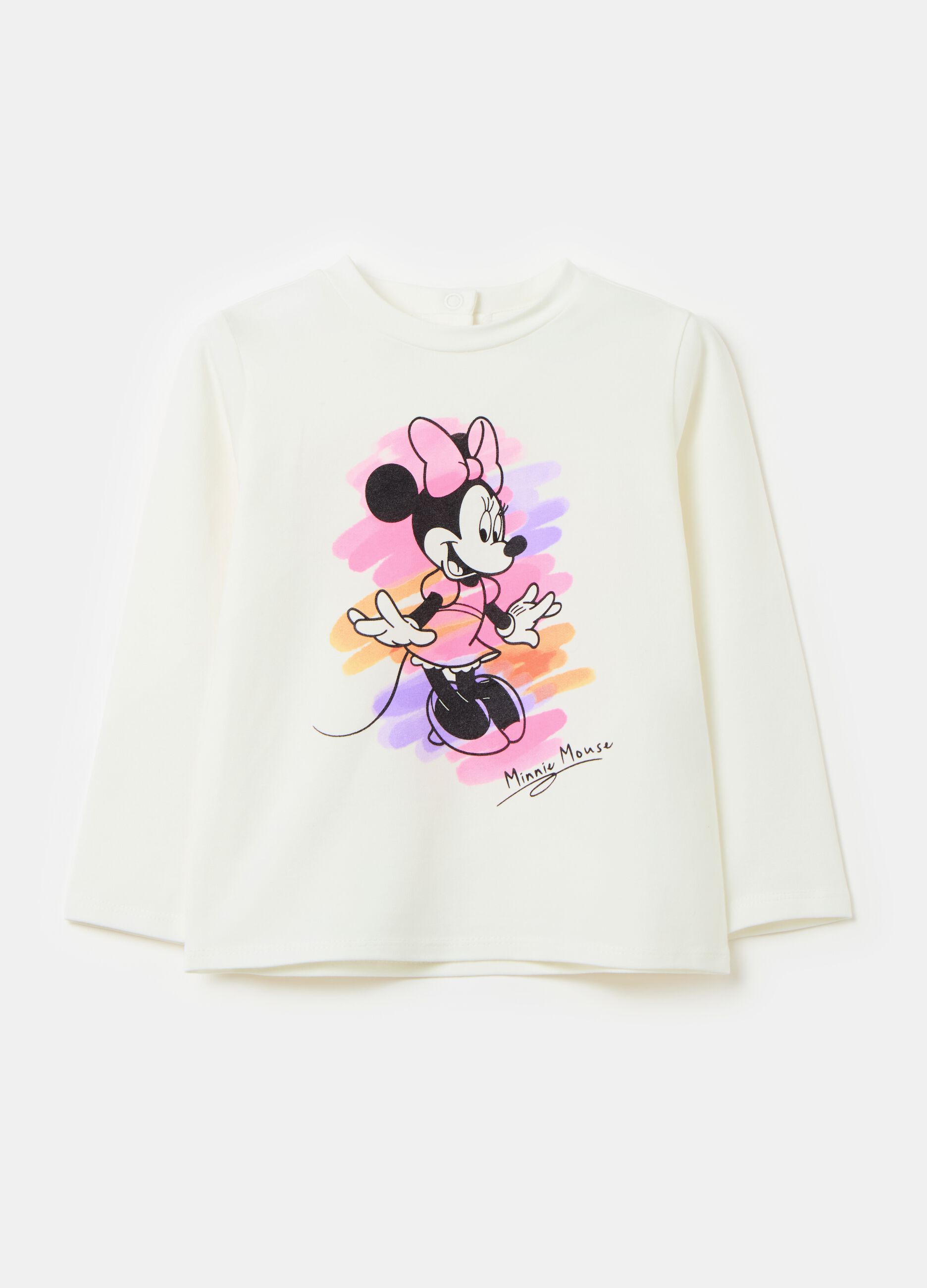 Camiseta de manga larga estampado Minnie