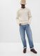 Straight-fit jeans with mid-rise waist_0